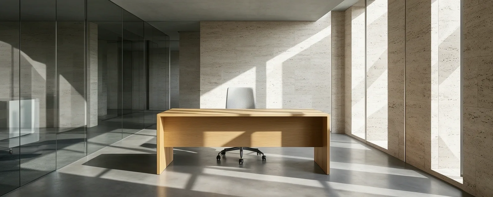 Modern office workspace